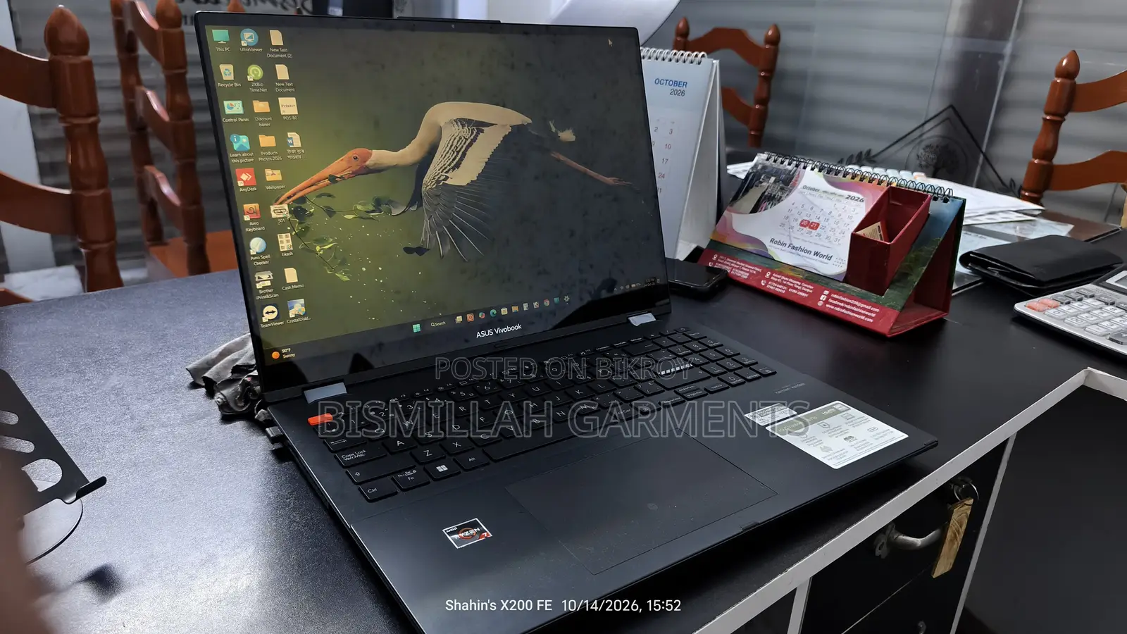 Laptop Asus Vivobook S 16 16GB AMD Ryzen 7 SSD 512GB