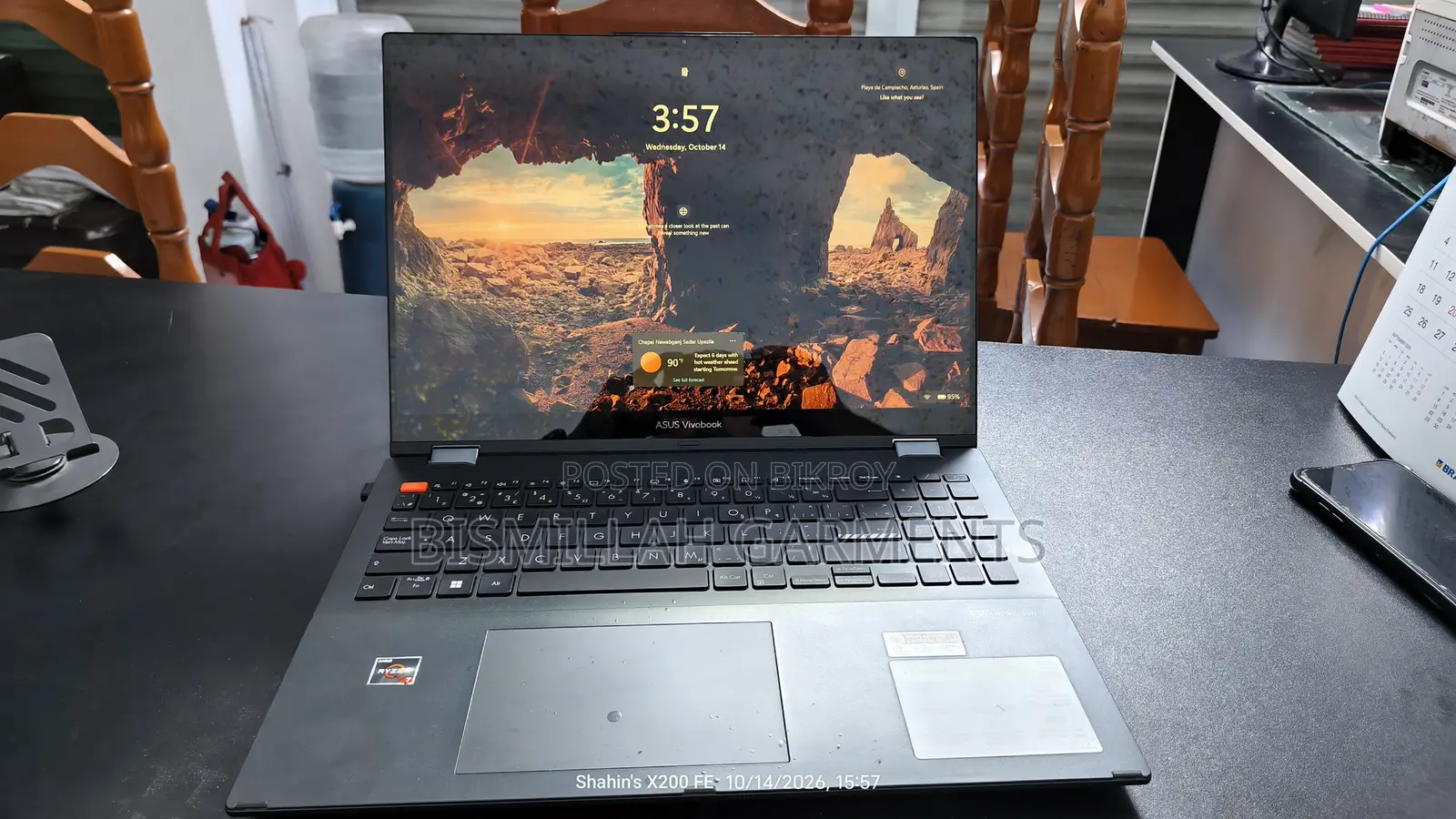 Laptop Asus Vivobook S 16 16GB AMD Ryzen 7 SSD 512GB