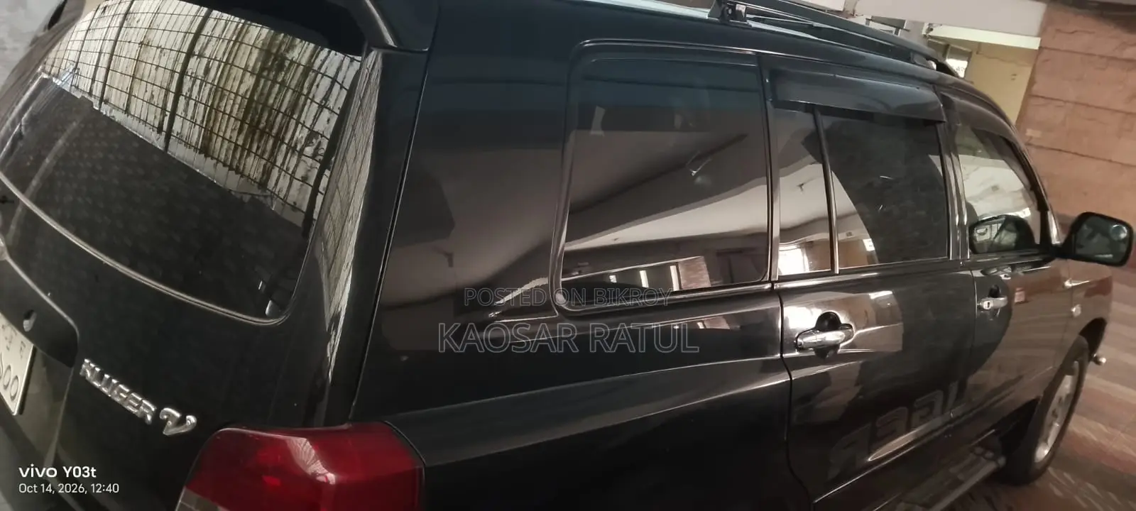 Toyota Kluger 2004 Black