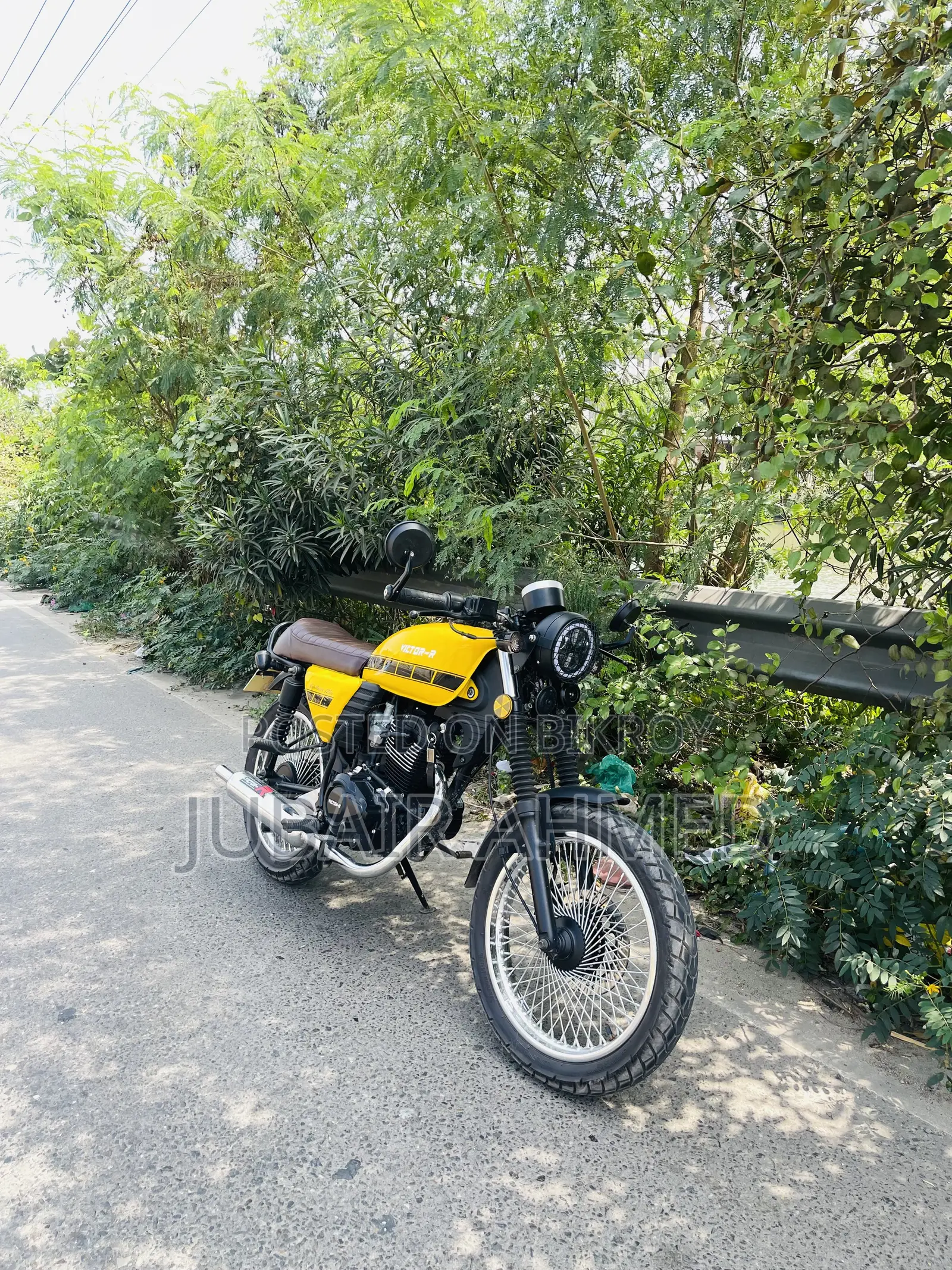 নতুন লিফান ১২৫সিসি ২০২৫ হলুদ