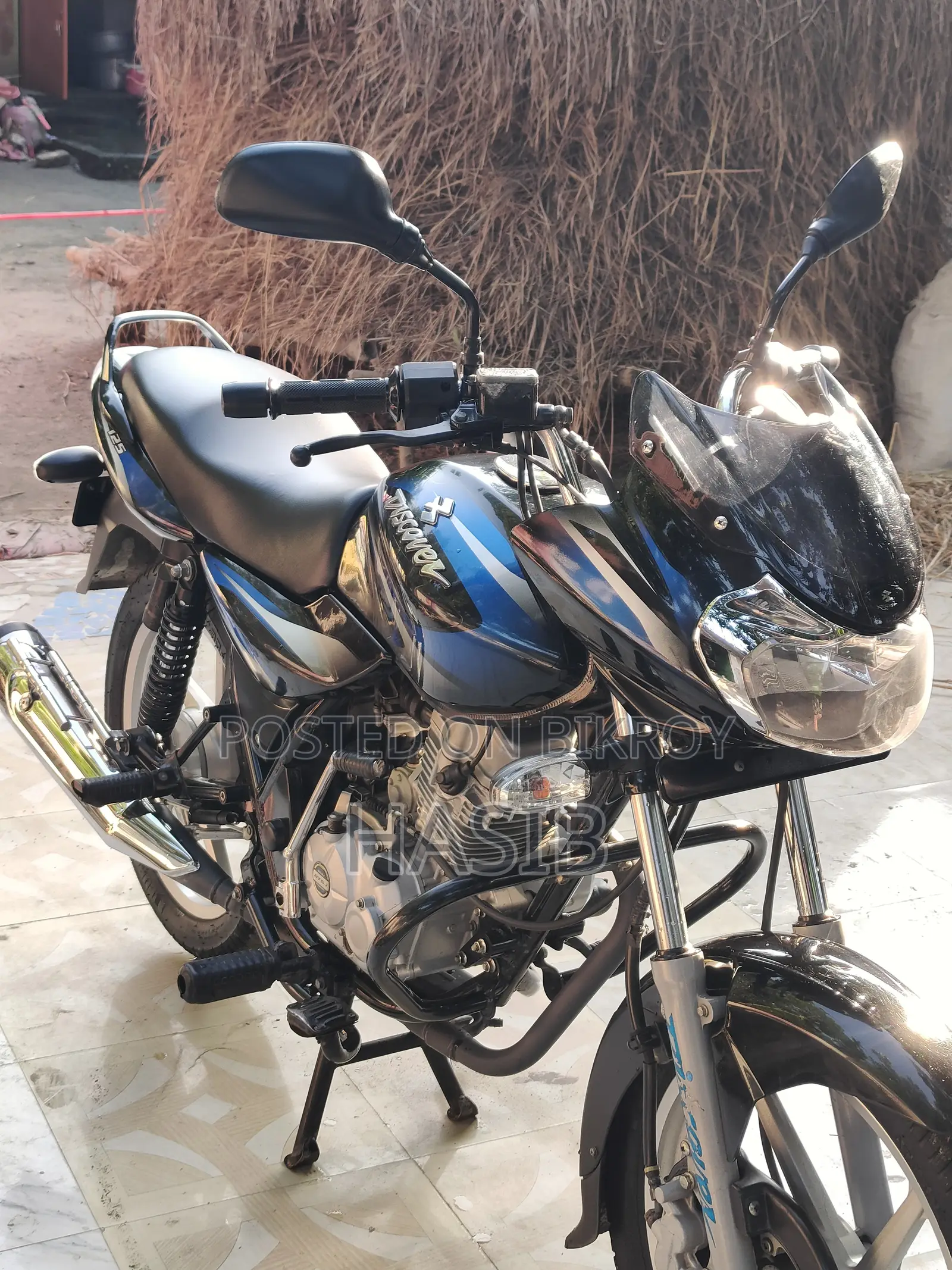Bajaj Discover 125 2017 Blue