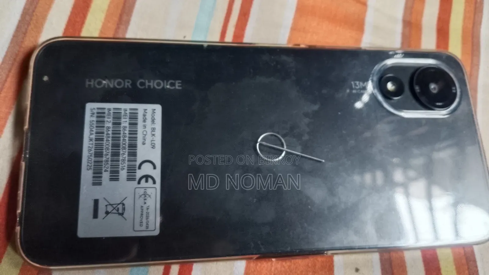 নতুন অনর ১০ ৬৪ জিবি কালো