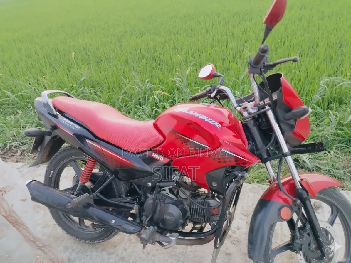 হিরো গ্ল্যামার বিএস৪ ২০১৭ লাল