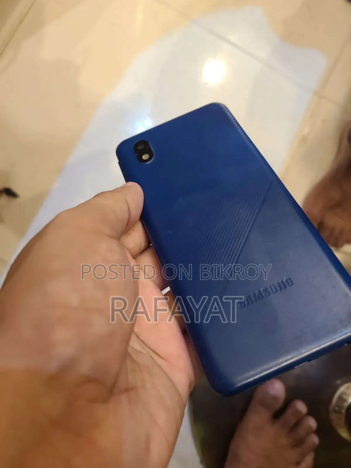 নতুন স্যামসাং গ্যালাক্সি এম০১ কোর ১৬ জিবি নীল