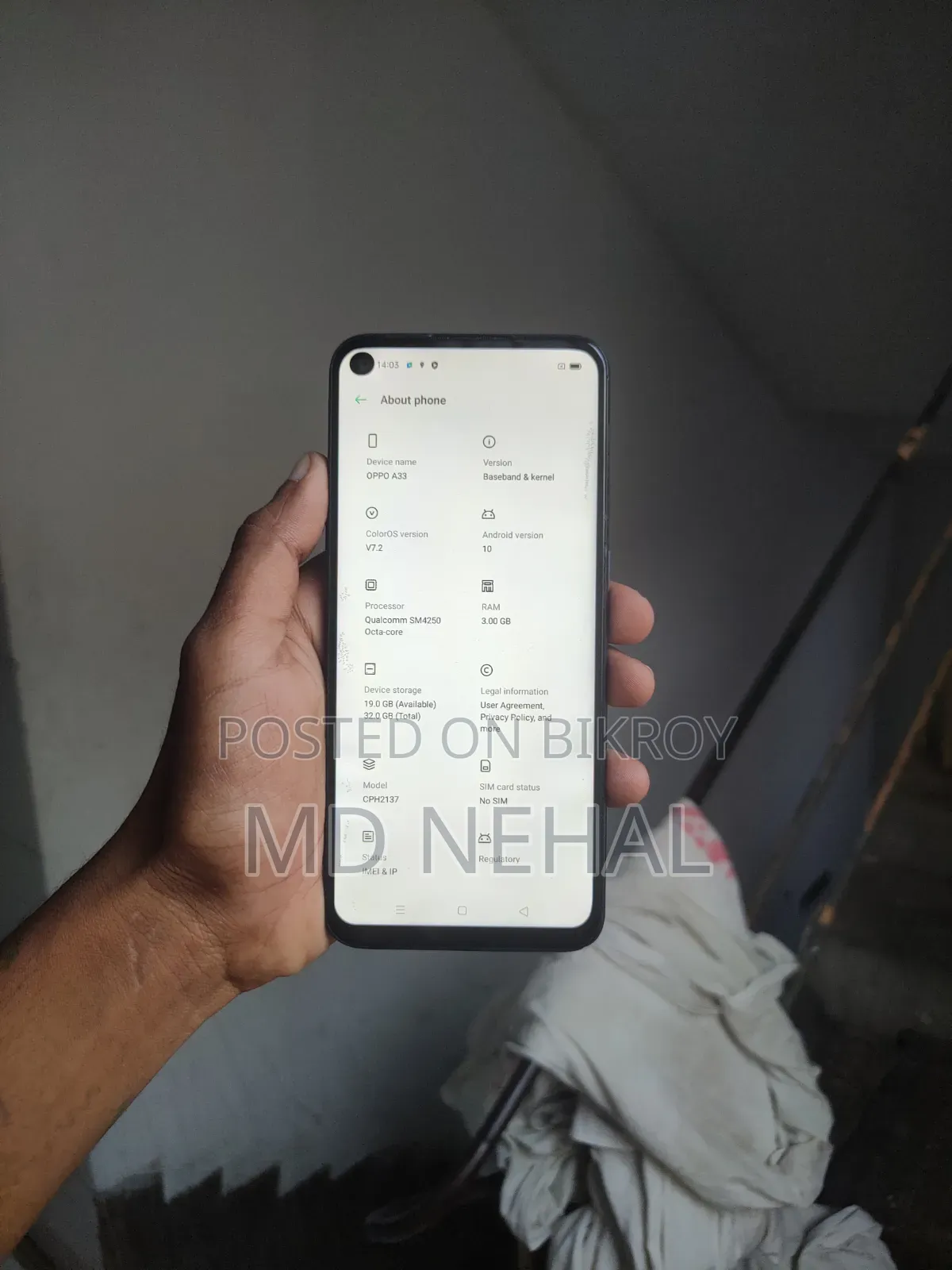 Oppo A33 32 GB Black