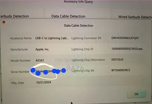 iPhone Original Cable C to Lighting