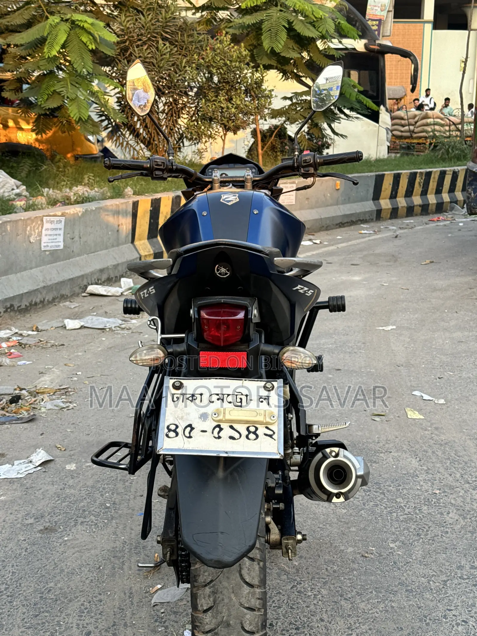 Yamaha FZS V2 2023 Blue