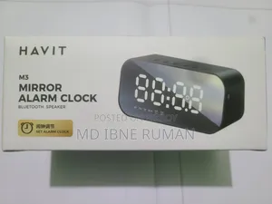 Bluetooth Speaker and Alarm Clock