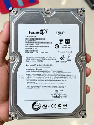 Seagate 1tb Internal Hard Disk Drive!