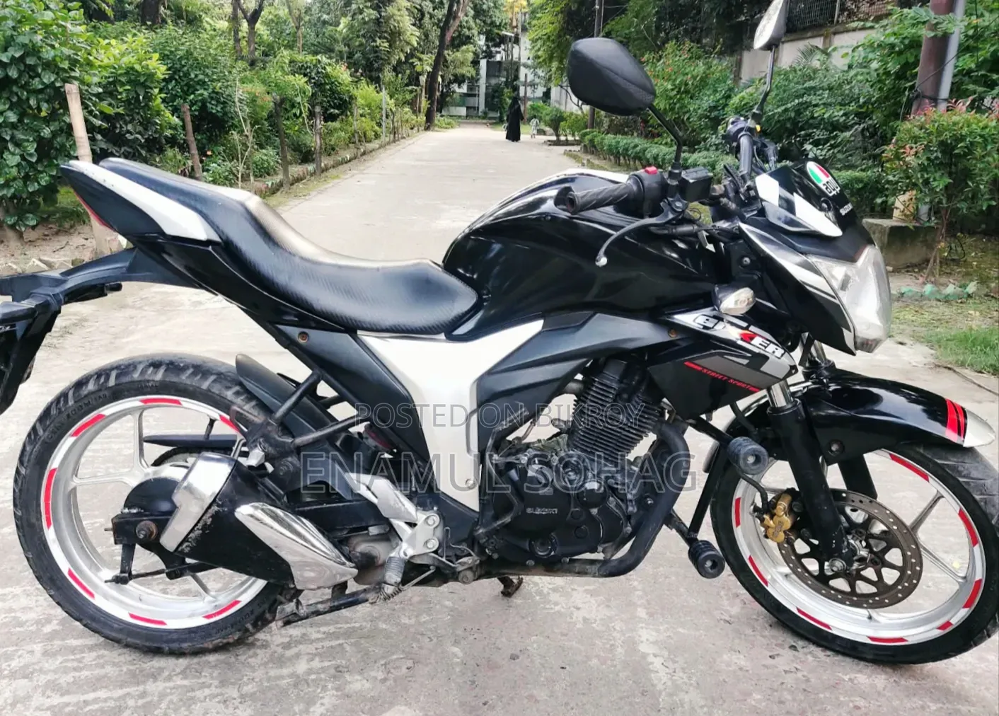 Suzuki Gixxer 2017 Black