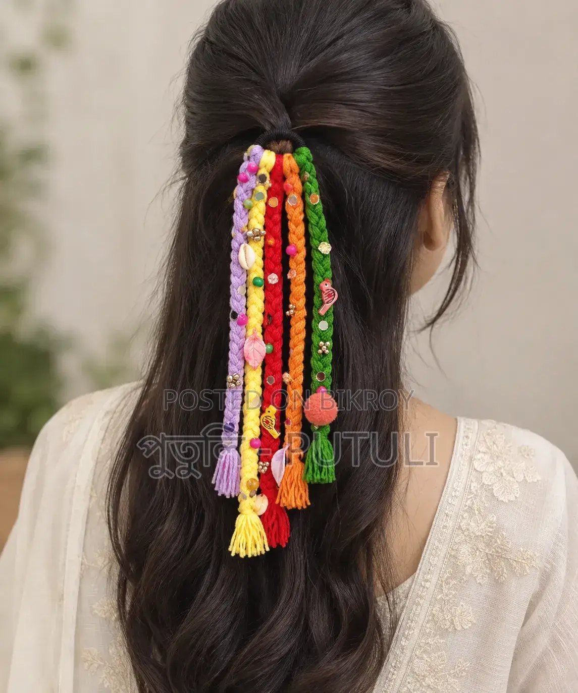 হ্যান্ডমেড কালারফুল ব্রেডস ব্যান্ডস