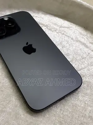 অ্যাপল আইফোন ১৬ প্রো ২৫৬ জিবি ব্ল্যাক