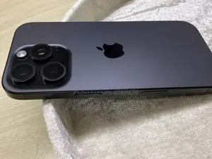 অ্যাপল আইফোন ১৬ প্রো ২৫৬ জিবি ব্ল্যাক