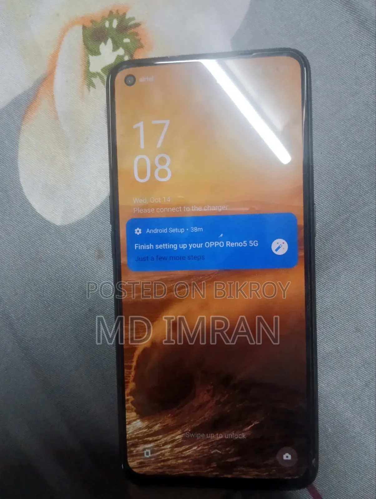 অপো রেনো ৫ ৫জি ১২৮ জিবি ব্ল্যাক