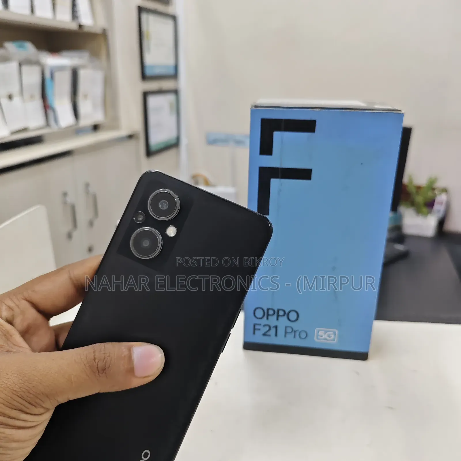 অপো এফ২১ প্রো ৫জি ১২৮ জিবি ব্ল্যাক