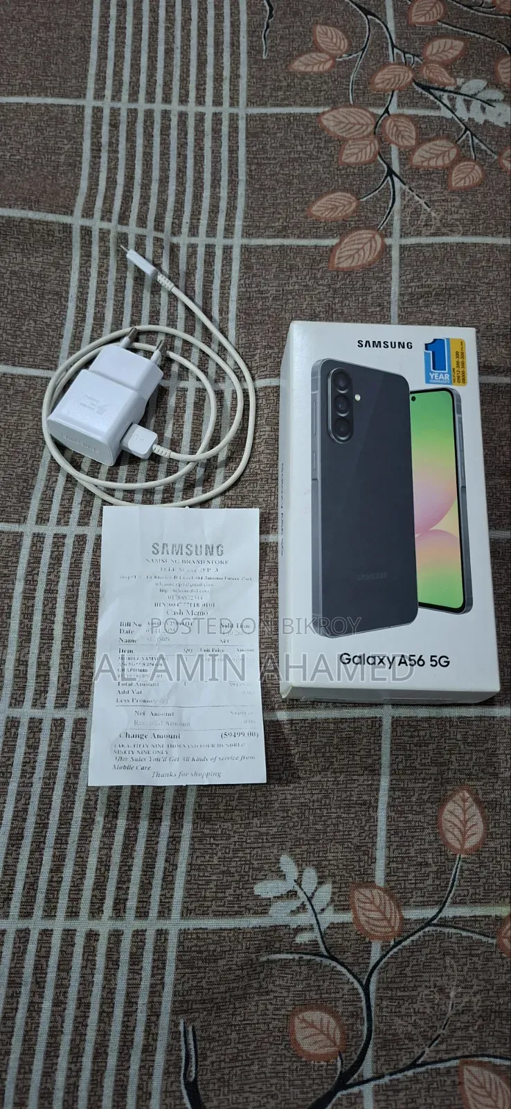স্যামসাং গ্যালাক্সি A56 ২৫৬ জিবি