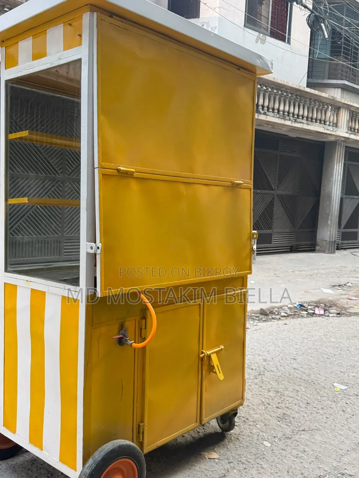 Food Cart 2025 Yellow