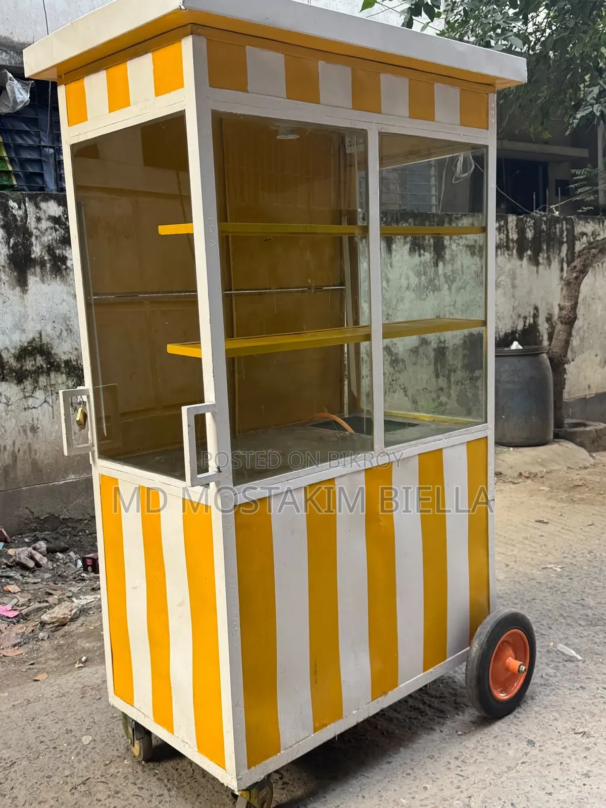 Food Cart 2025 Yellow