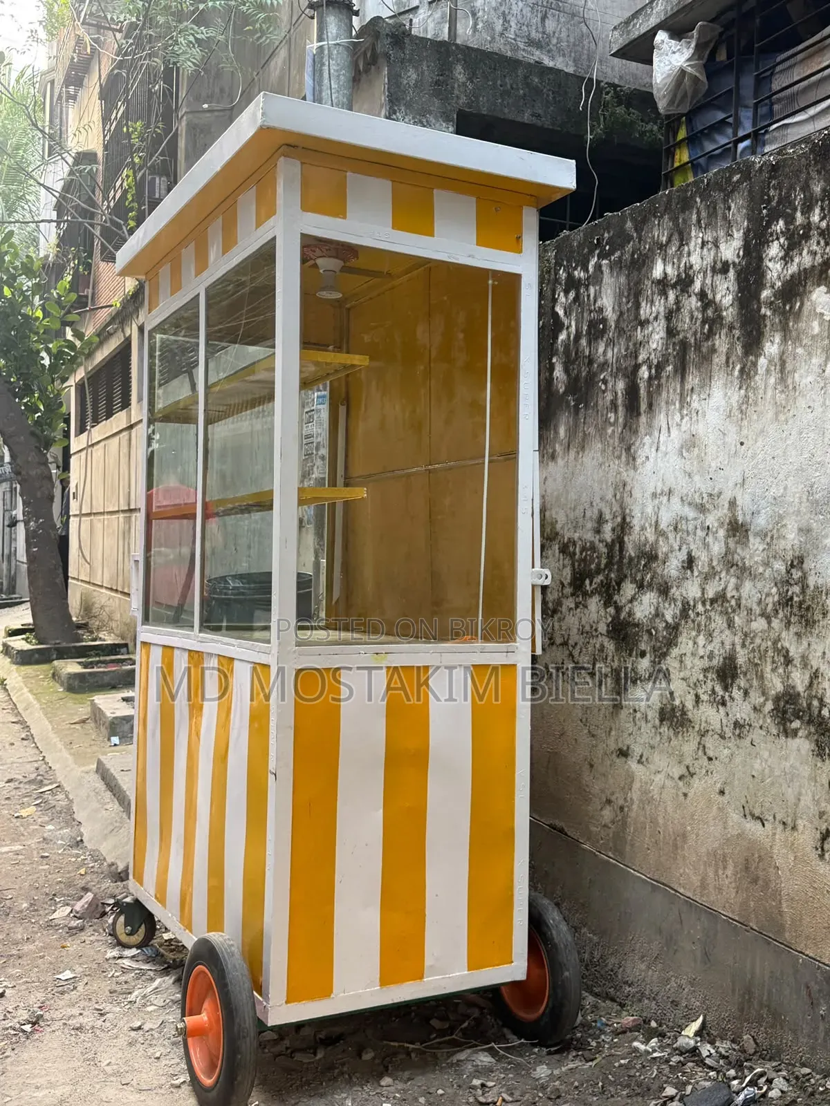 Food Cart 2025 Yellow