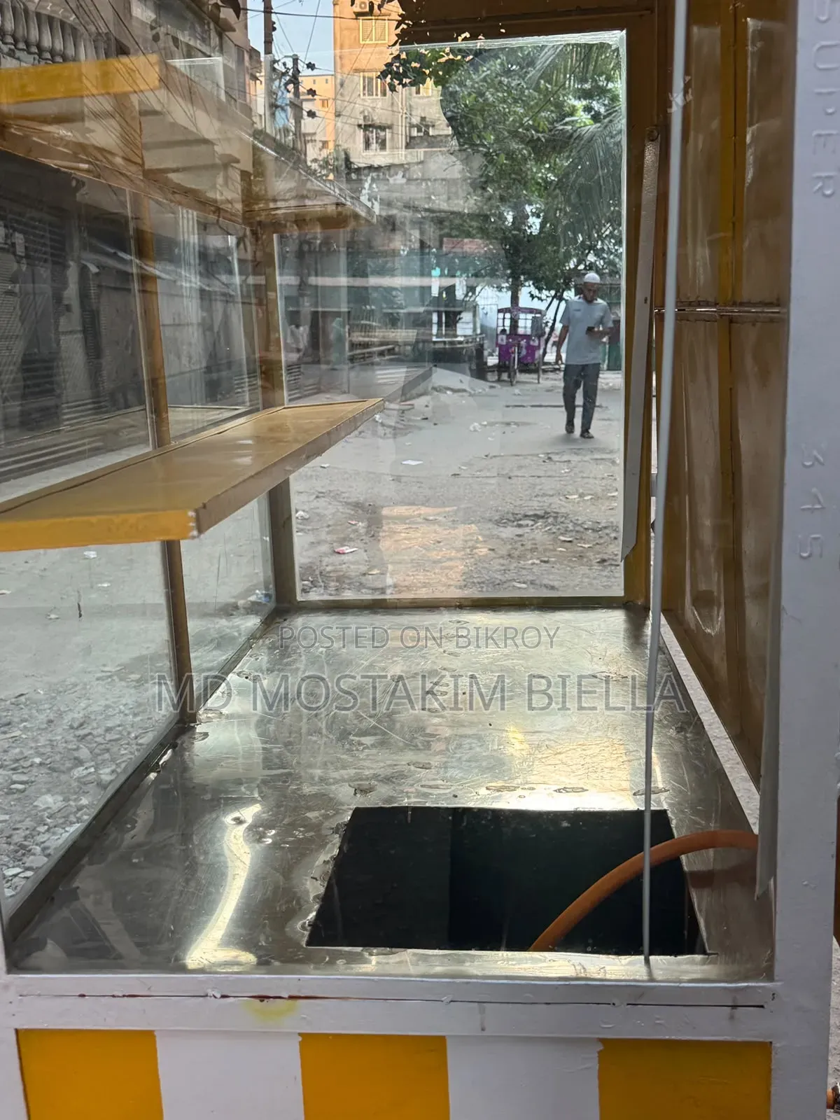 Food Cart 2025 Yellow