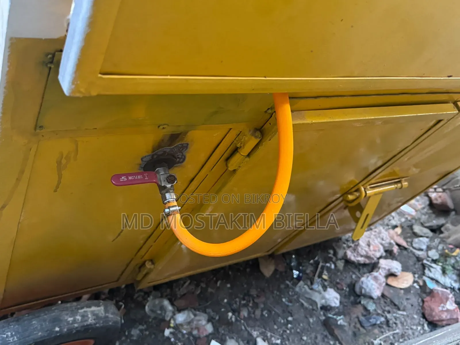 Food Cart 2025 Yellow