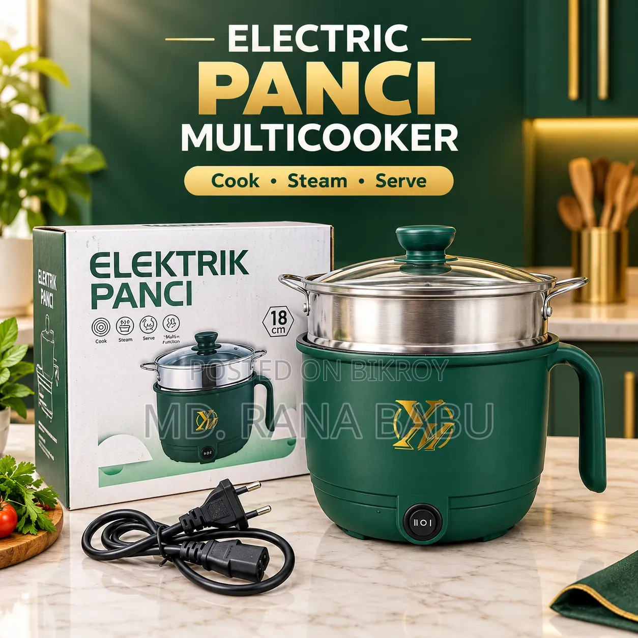 Electric Panci Multicooker/Rice Cooker