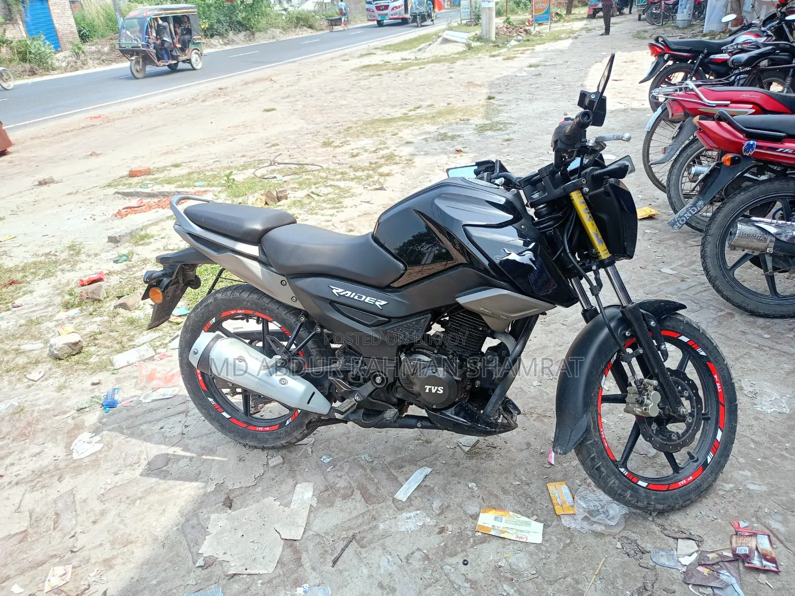 TVS Raider 125 2023 Black
