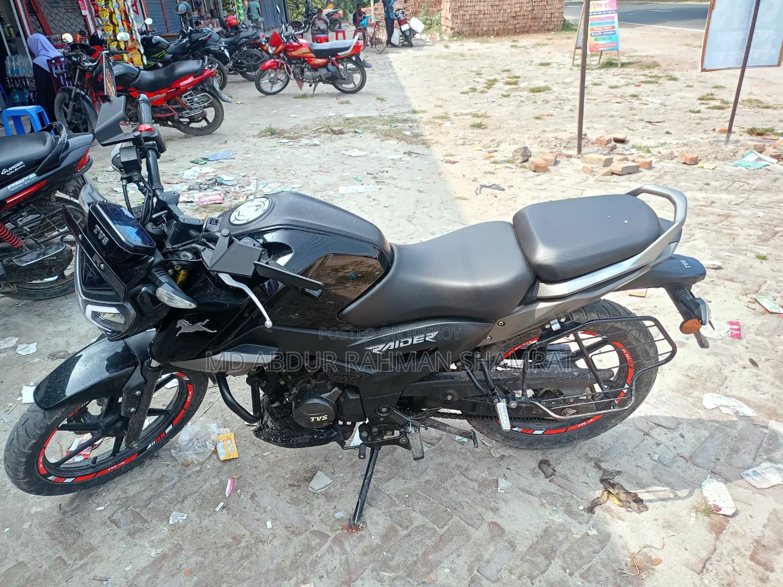TVS Raider 125 2023 Black