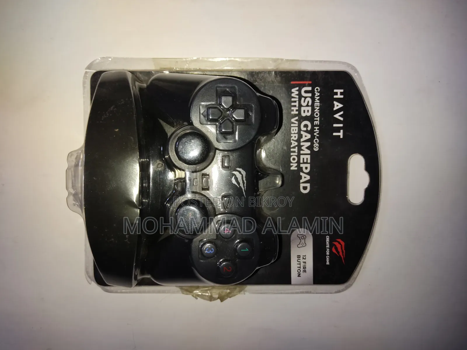 Havit Gamenote HV-G69 Wired Gamepad (Used Only 1 Day)