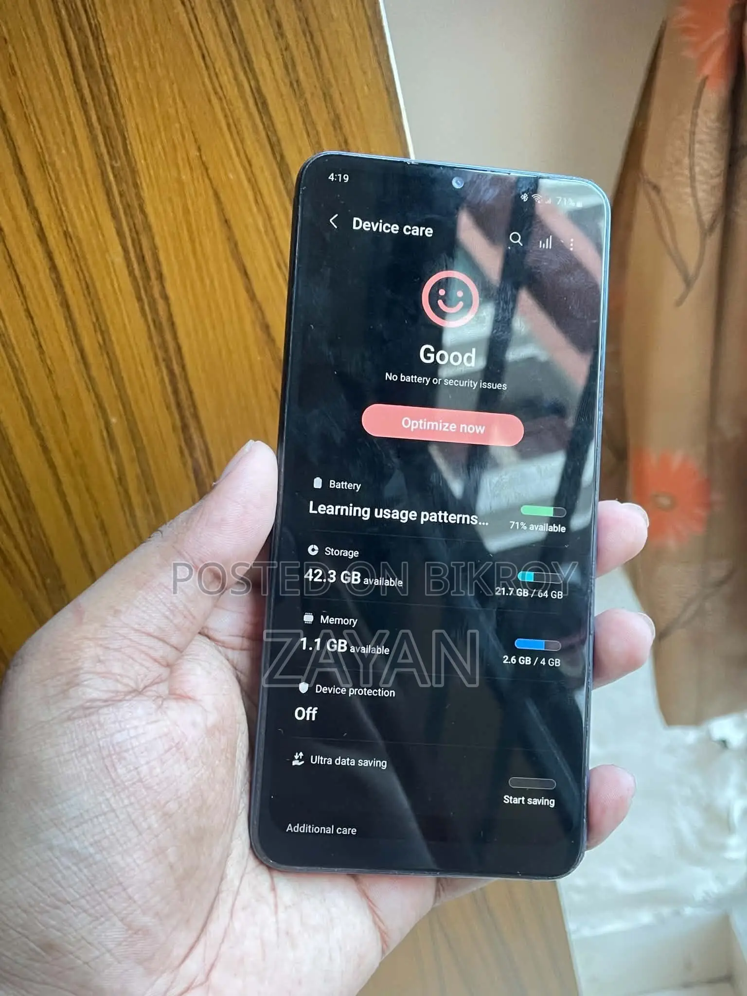 স্যামসাং গ্যালাক্সি এ১২ ৬৪ জিবি ব্লু
