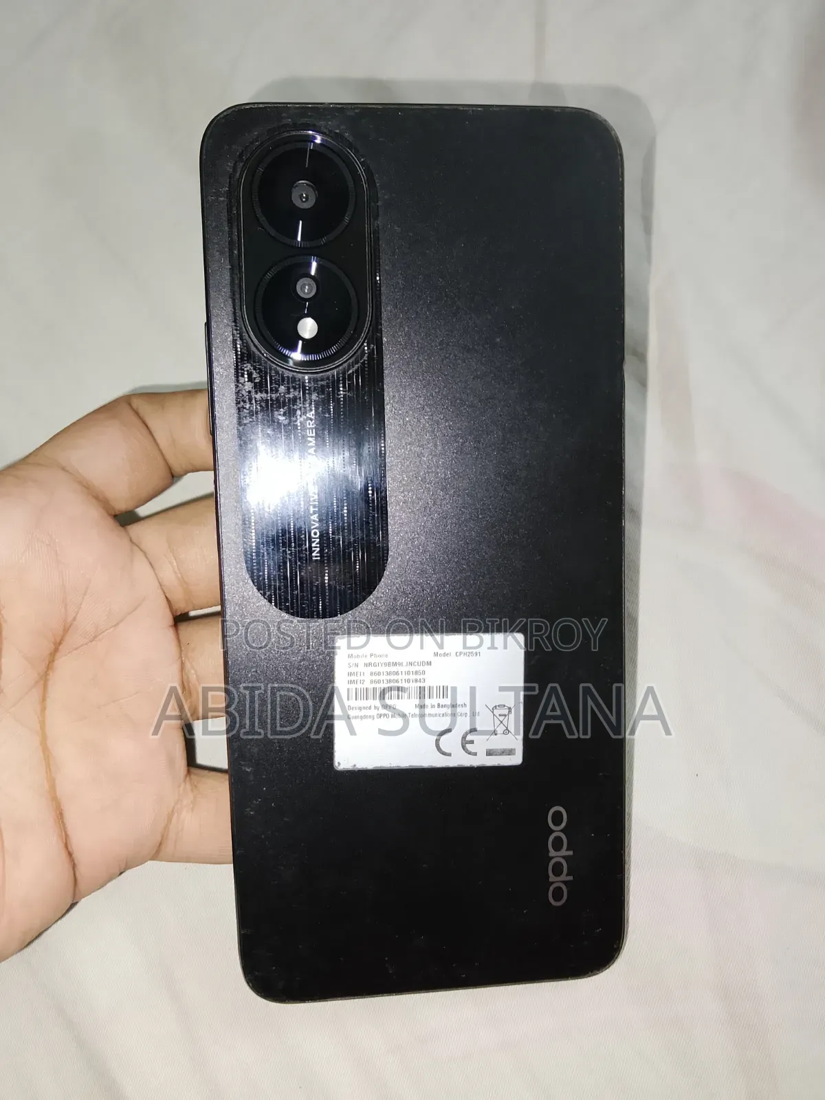 Oppo A18 64 GB Black