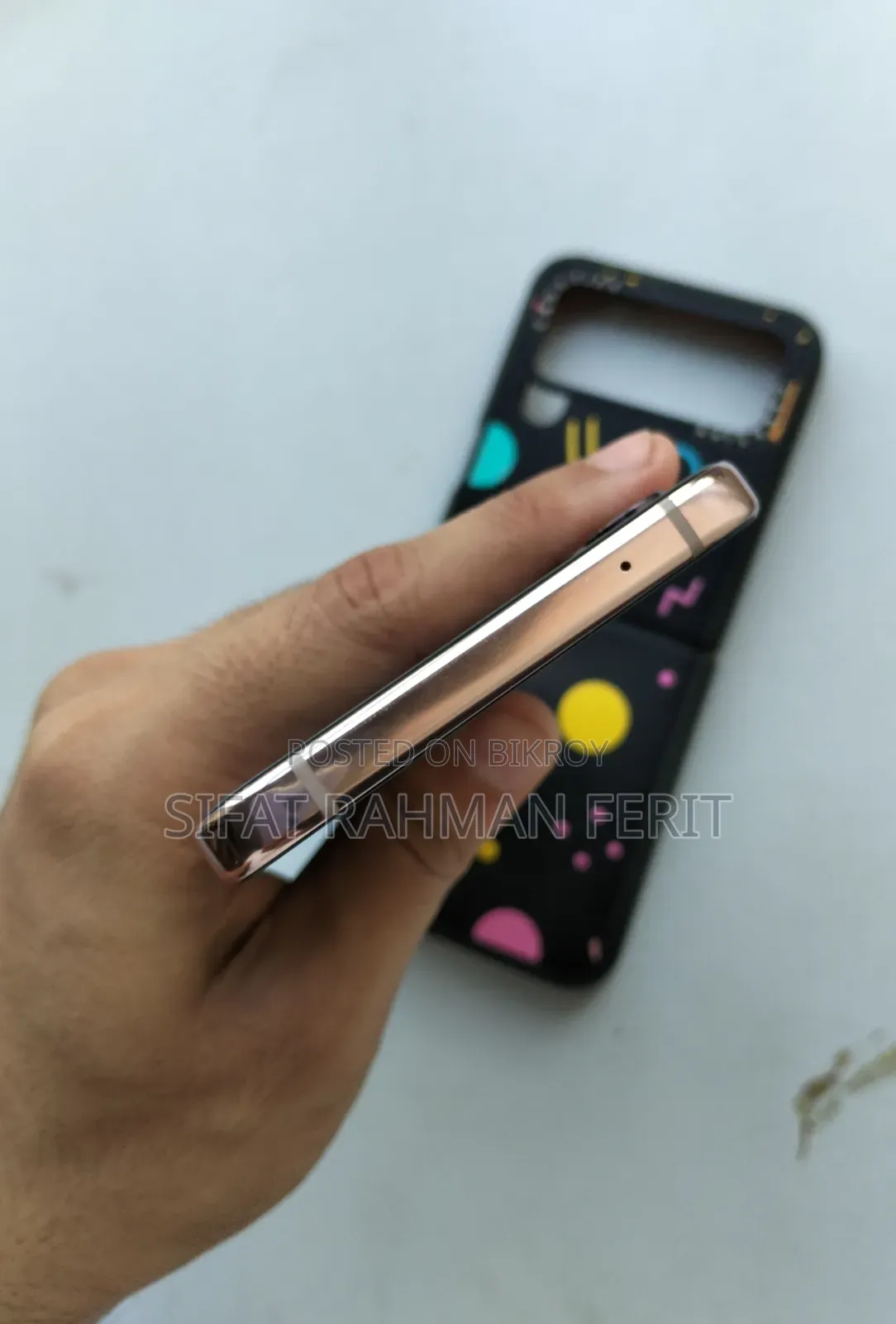 স্যামসাং গ্যালাক্সি জেড ফ্লিপ ৪ ২৫৬ জিবি রোজ গোল্ড