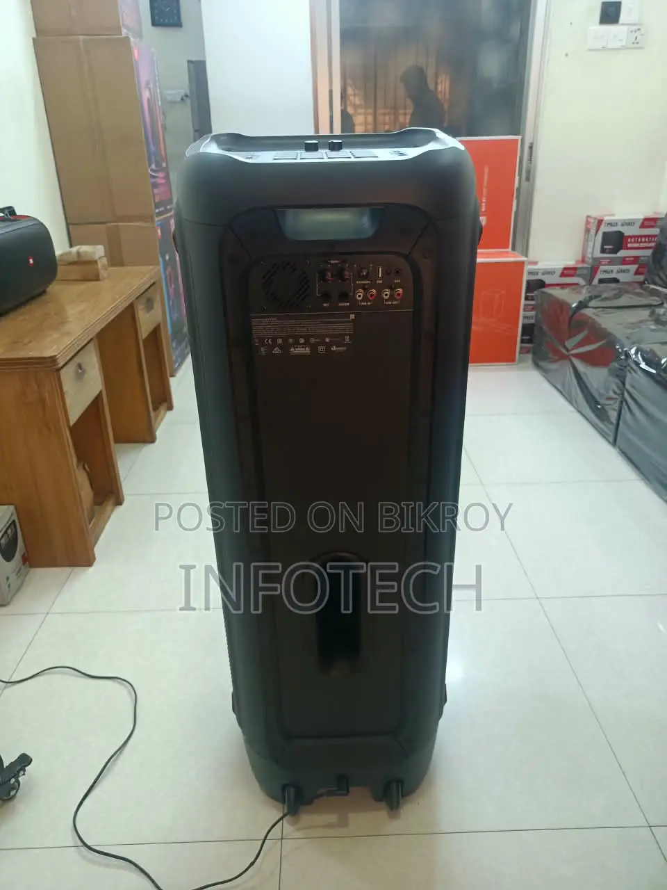 জেবিএল পার্টি বক্স ১০০০ ১১০০ওয়াট পাওয়ারফুল বেস বুস্টেড পার্টি স্পিকার