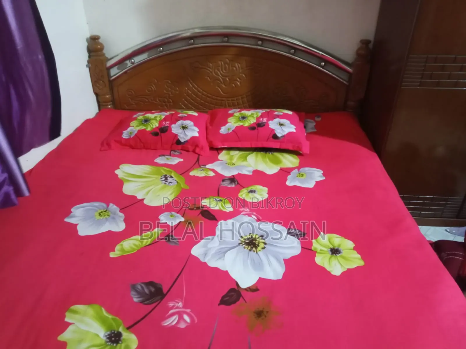 কিং সাইজ খাট ৬/৭ ফুট