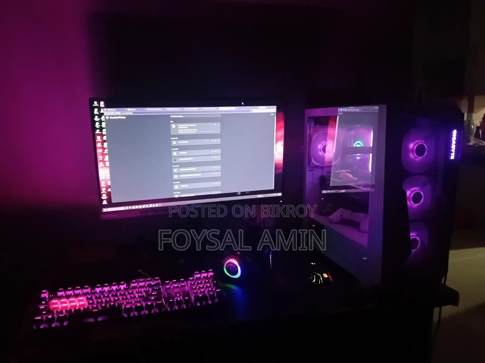 Desktop Computer MSI 32GB AMD Ryzen 7 SSD 1T