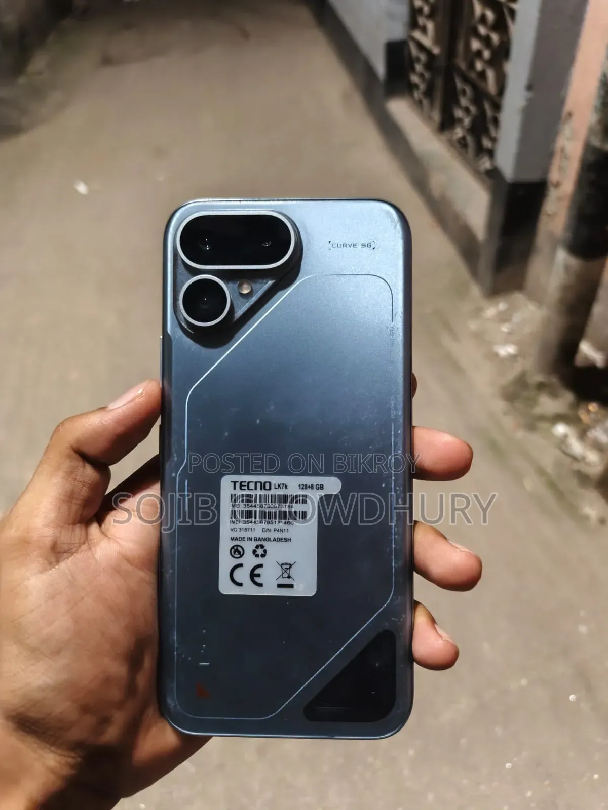 New Tecno Pova Curve 2 256 GB Silver