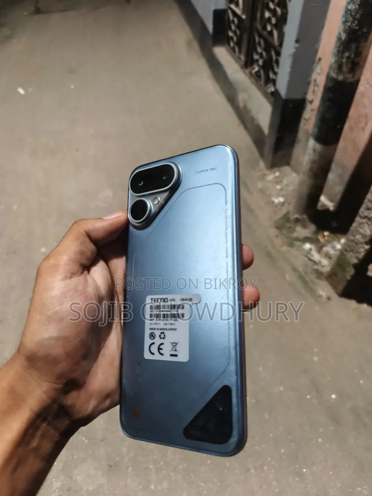 New Tecno Pova Curve 2 256 GB Silver