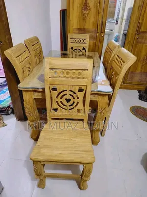 চিটাগাং সেগুন কাঠের ডাইনিং টেবিল