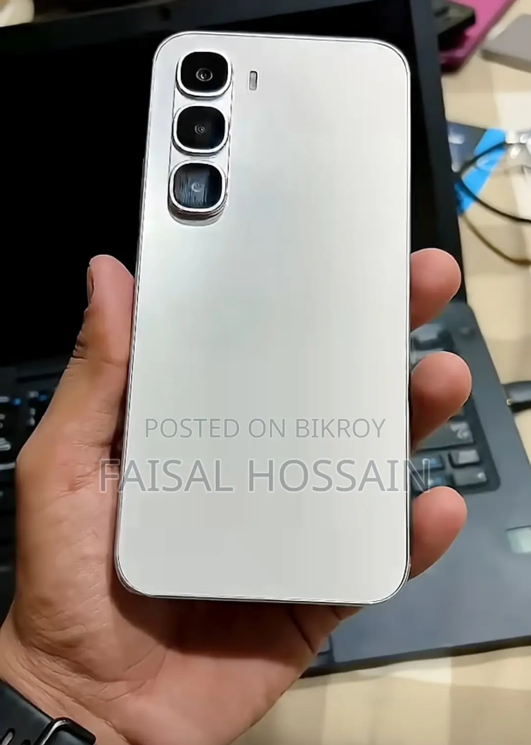 ইনফিনিক্স হট ৬০ প্রো ১২৮ জিবি হোয়াইট