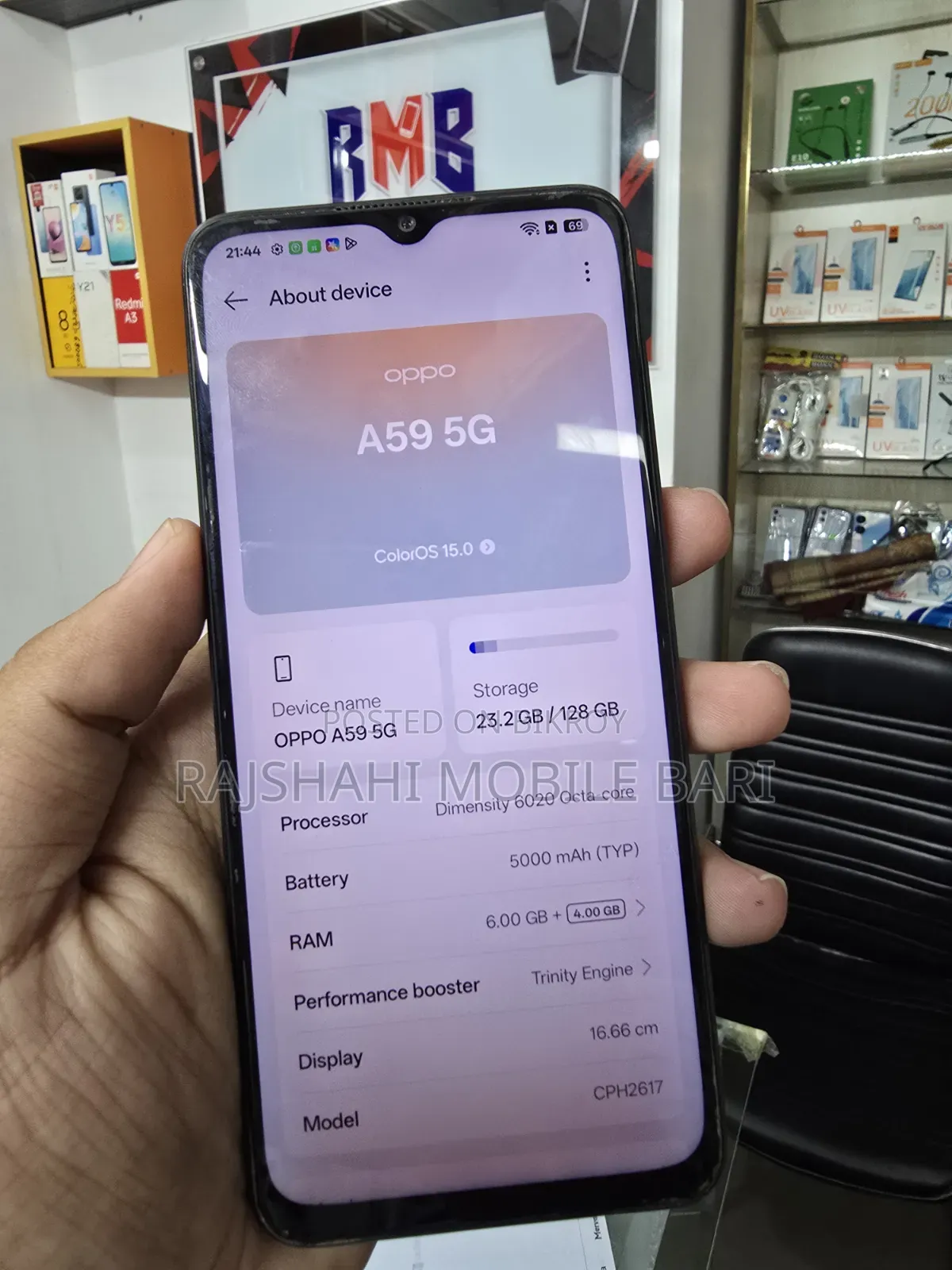 Oppo 128 GB Blue