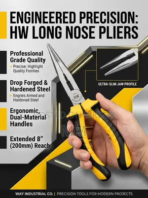 Nose Pliers HW Quality Tools