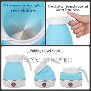 Travel Collapsible or Foldable Electric Kettle