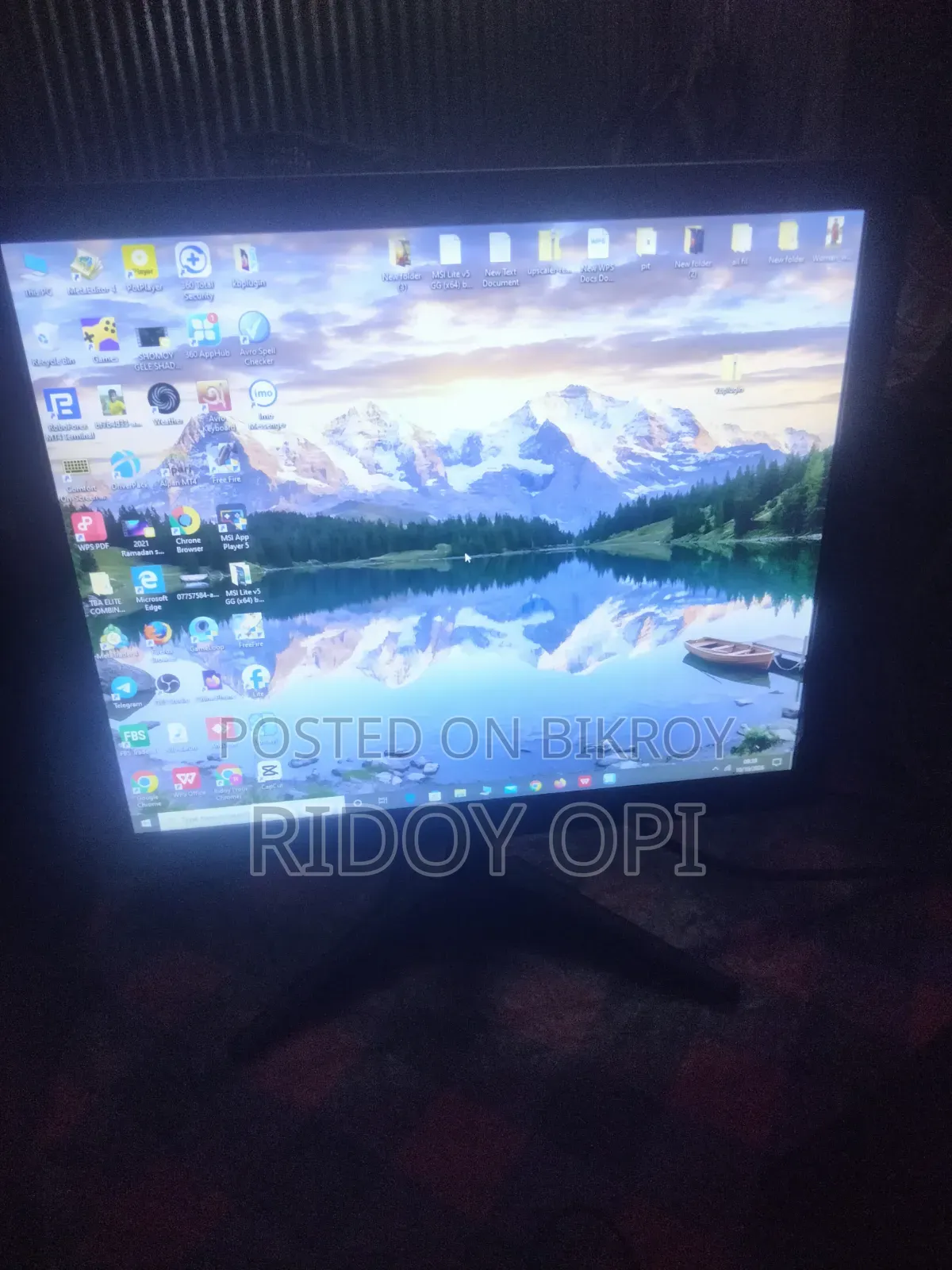 Desktop Computer 4GB Intel HDD+SSD 500GB