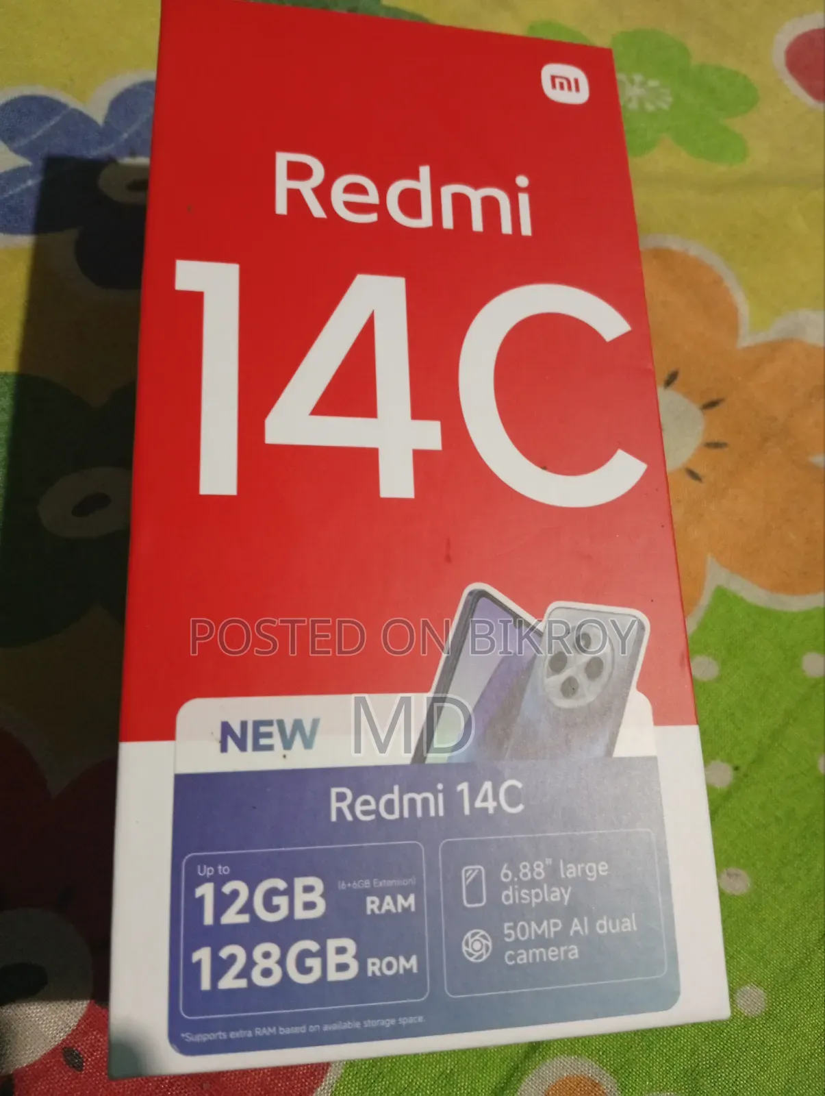 শাওমি রেডমি ১৪সি ১২৮ জিবি ব্ল্যাক