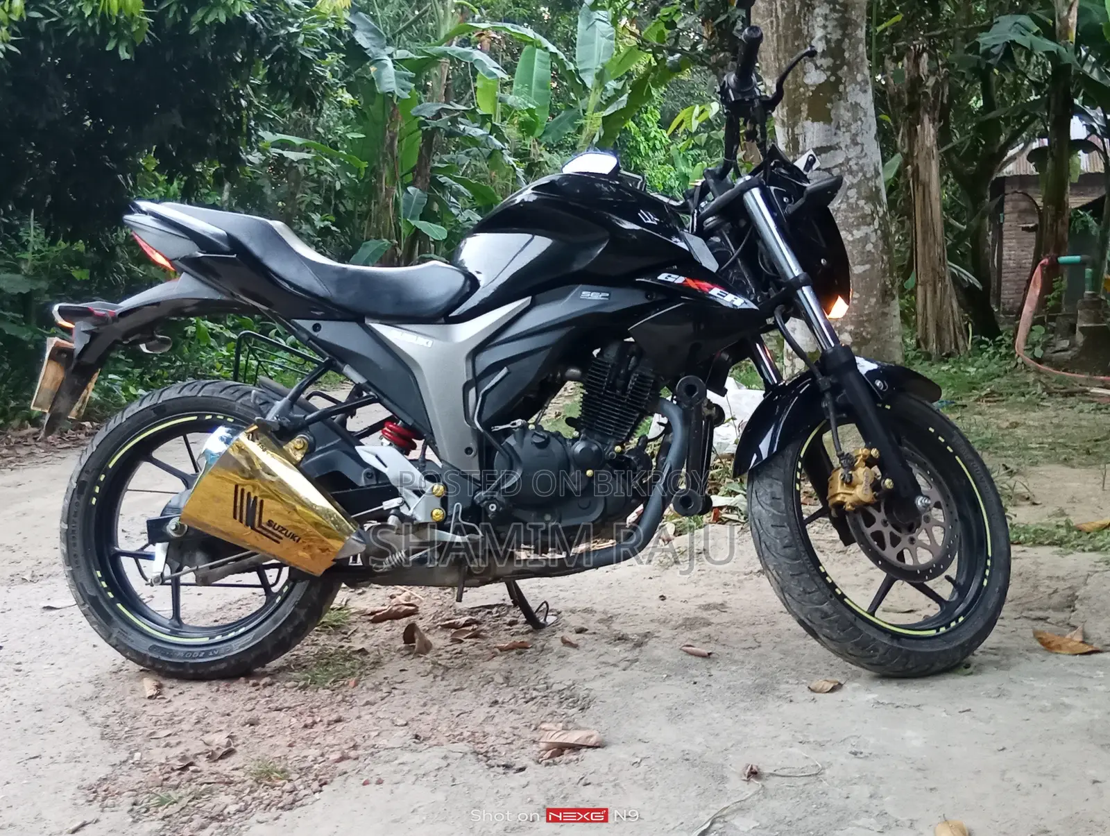 Suzuki Gixxer 2025 Black
