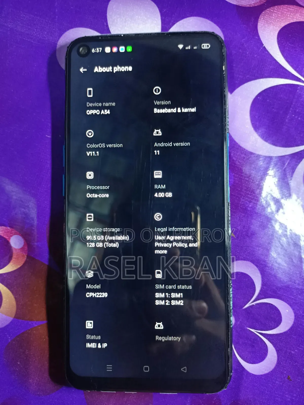 Oppo A54 128 GB Blue