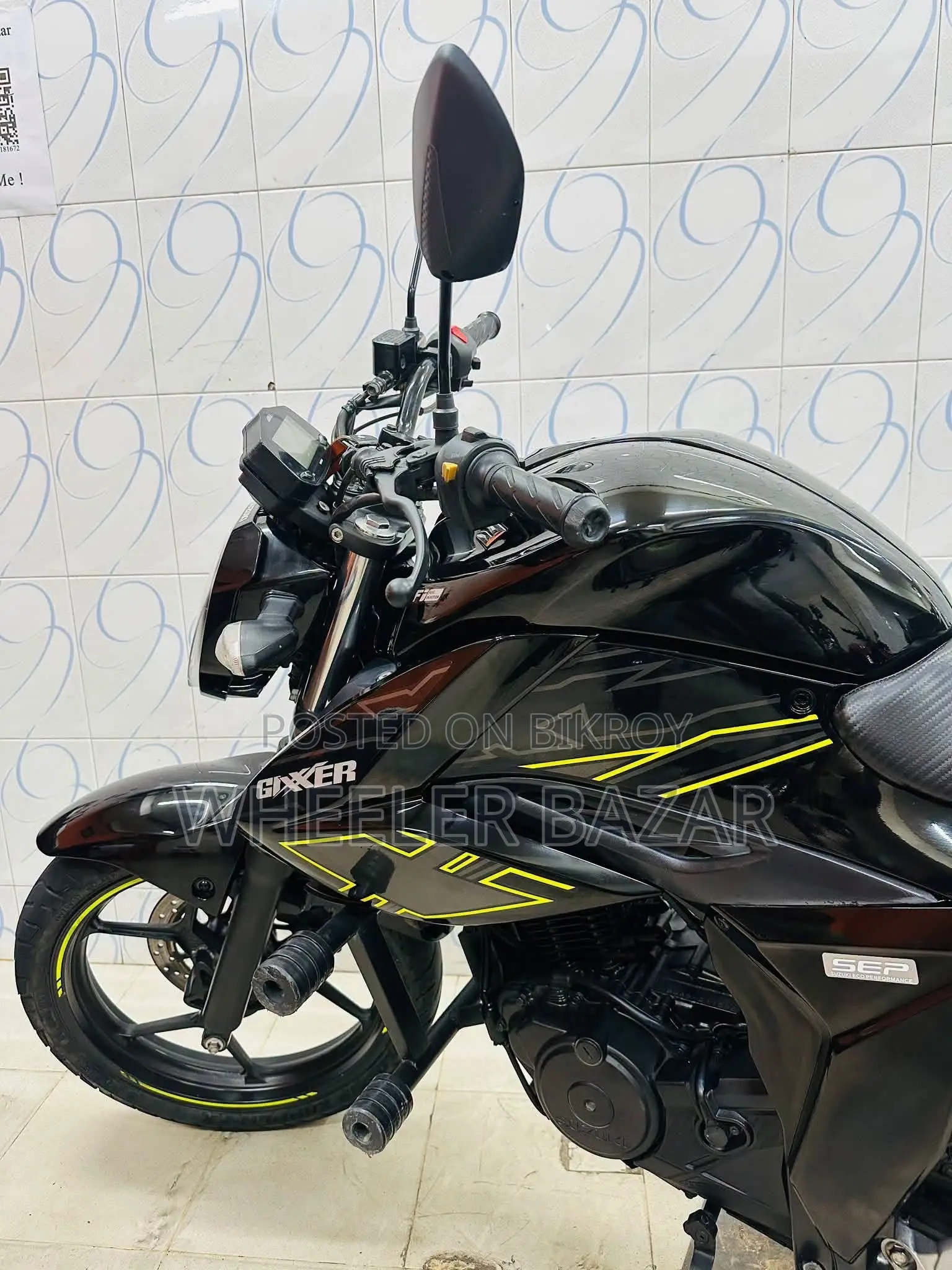 Suzuki Gixxer 2023 Black