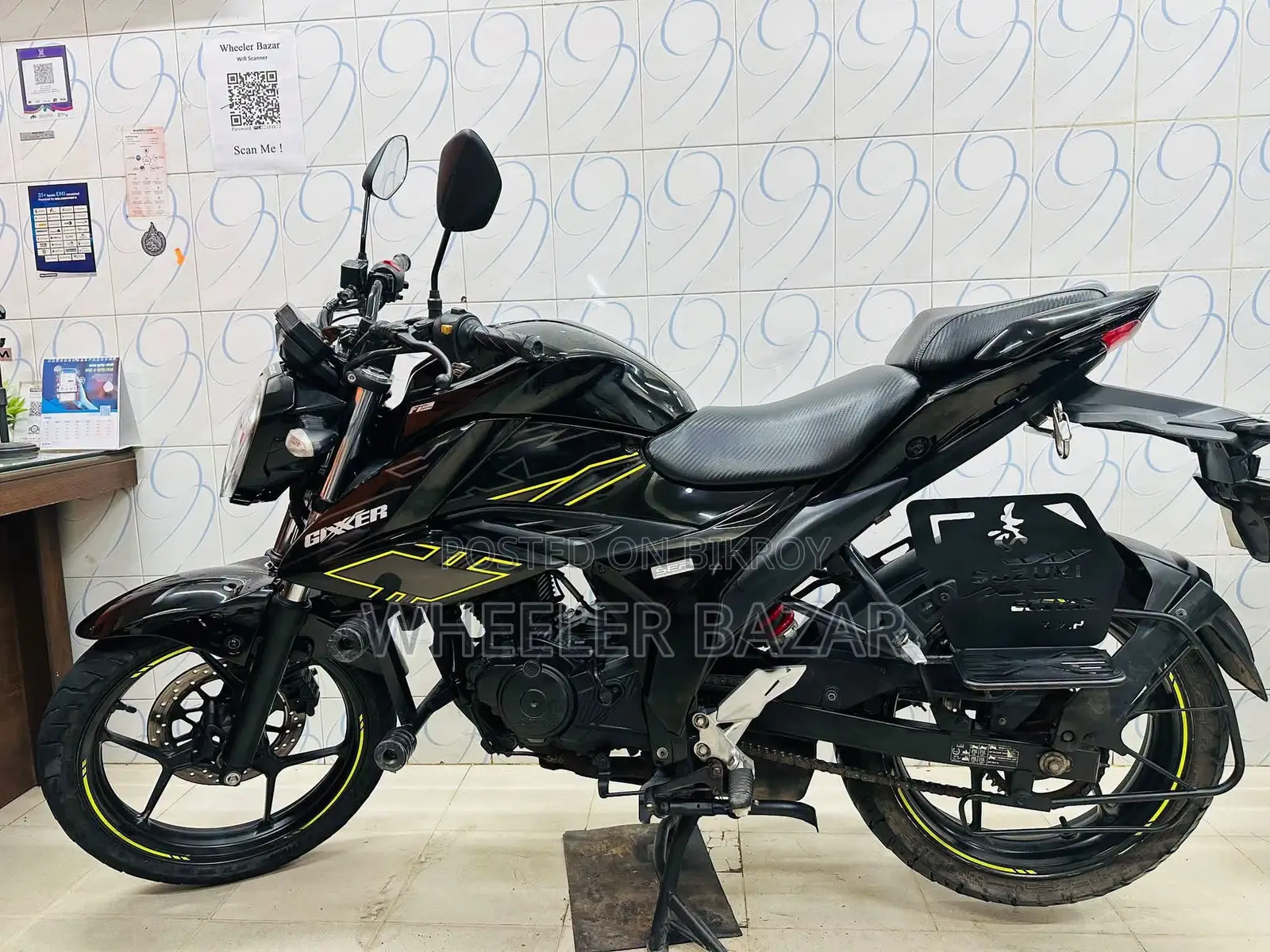 Suzuki Gixxer 2023 Black