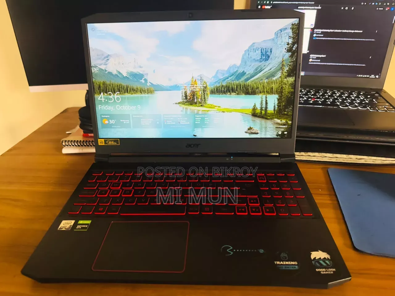 ল্যাপটপ Acer Nitro 5 ৮জিবি ইন্টেল কোর i5 এসএসডি ৫০০জিবি