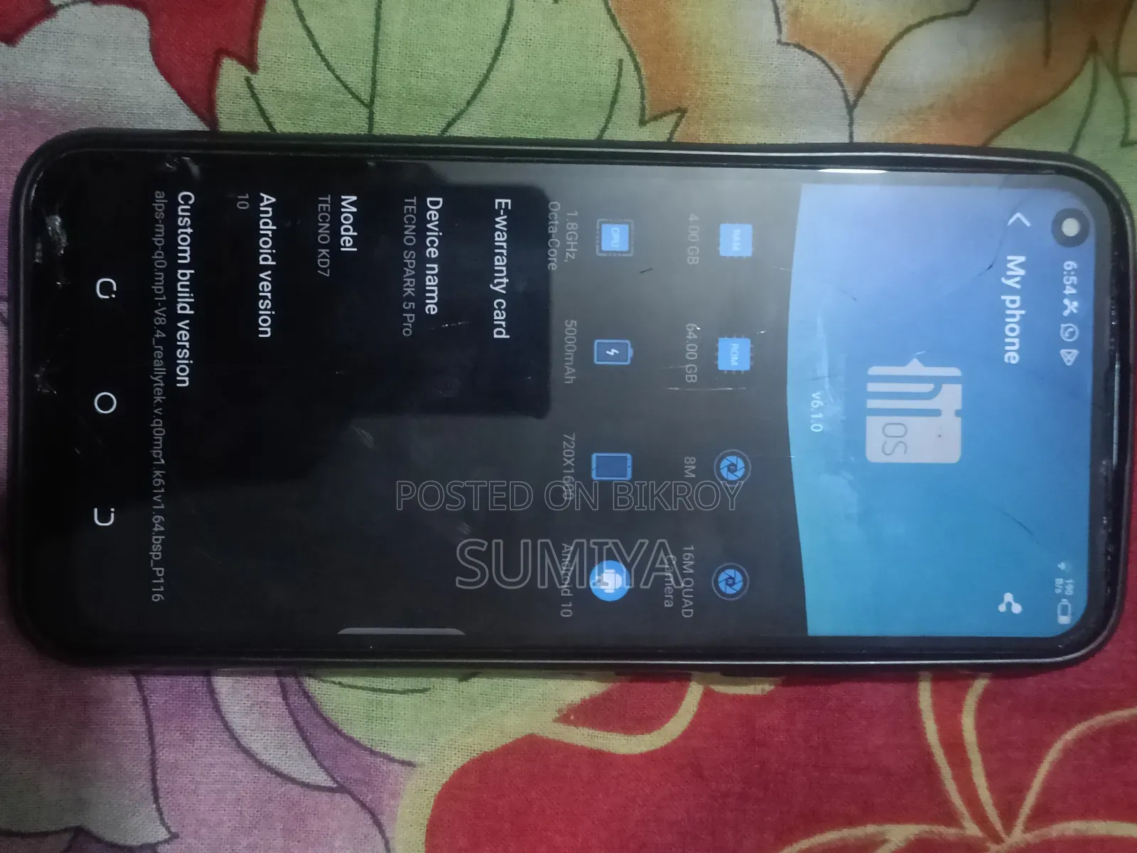 Tecno Spark 5 Pro 64 GB Blue